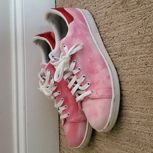 Men's 10.5 Stan Smith pink and red Adidas